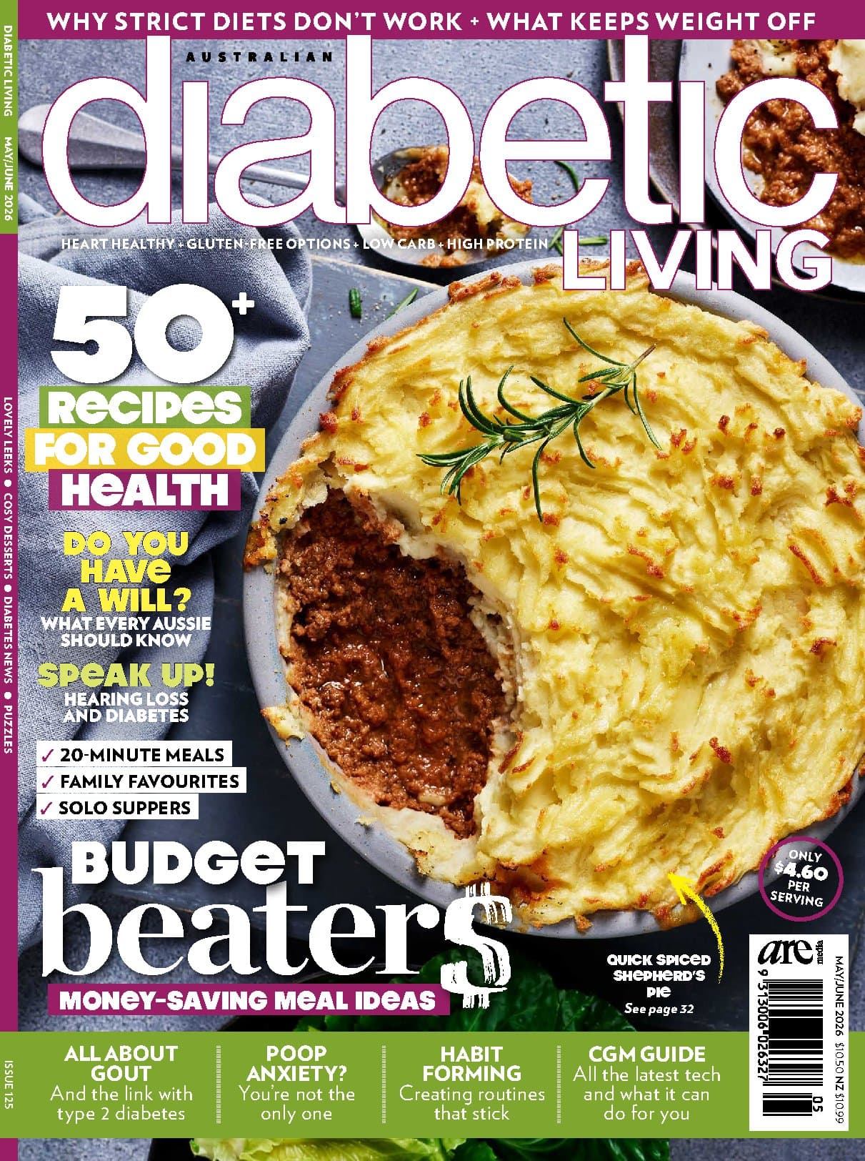 Diabetic Living Australia - Issue 124, May-June 2026